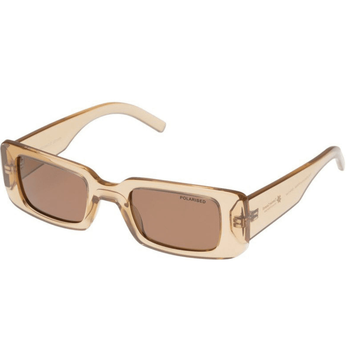 Cancer Council Enviro Rectangle 2231035 Transparent Sand/Brown Polarised