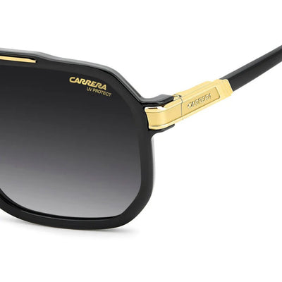 CARRERA 1077 S 2M2 BLACK GOLD GREY 60 16 145 Sunglass Culture Luxury sunnies store online gold coast Coomera TEMPLE