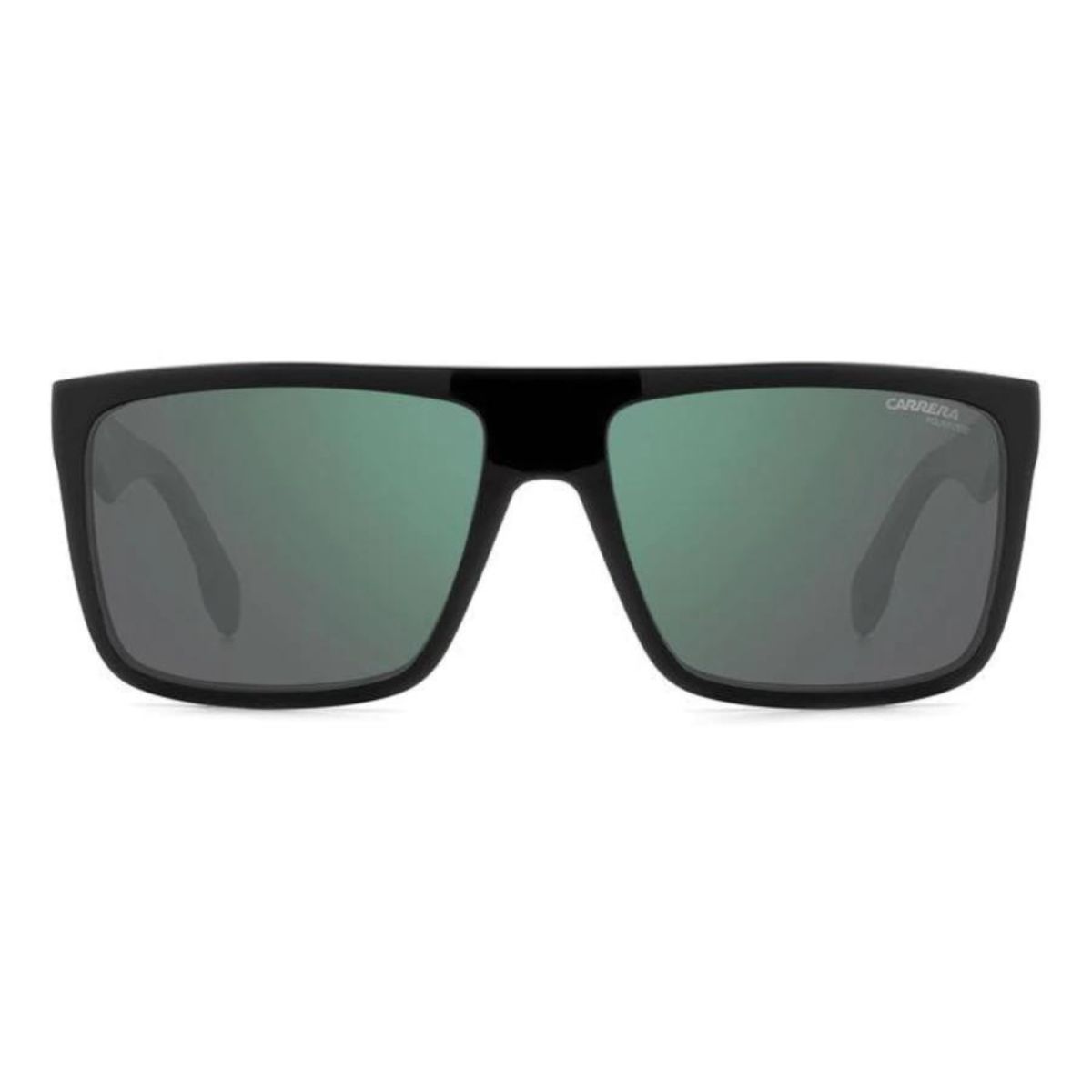 CARRERA 5039 807 58 Q3 Black Green square unisex sunglass culture front