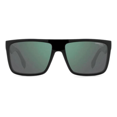CARRERA 5039 807 58 Q3 Black Green square unisex sunglass culture front