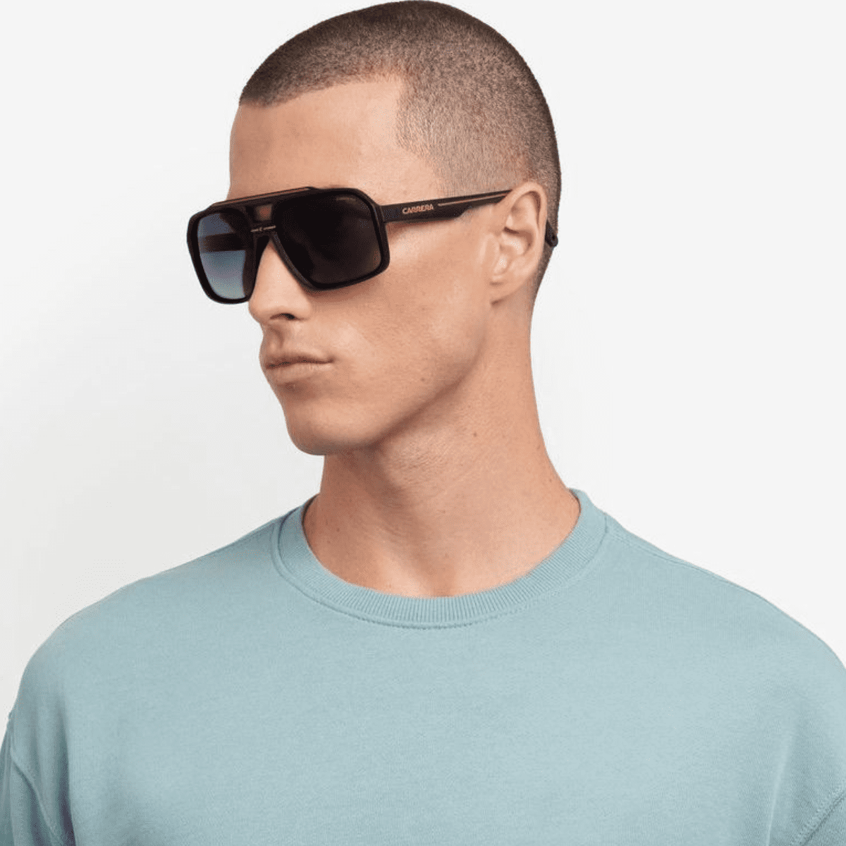 CARRERA SPORT 03S 146 61 90 c sport unisex black gold aviator new 2025 tren sunglass culture side model