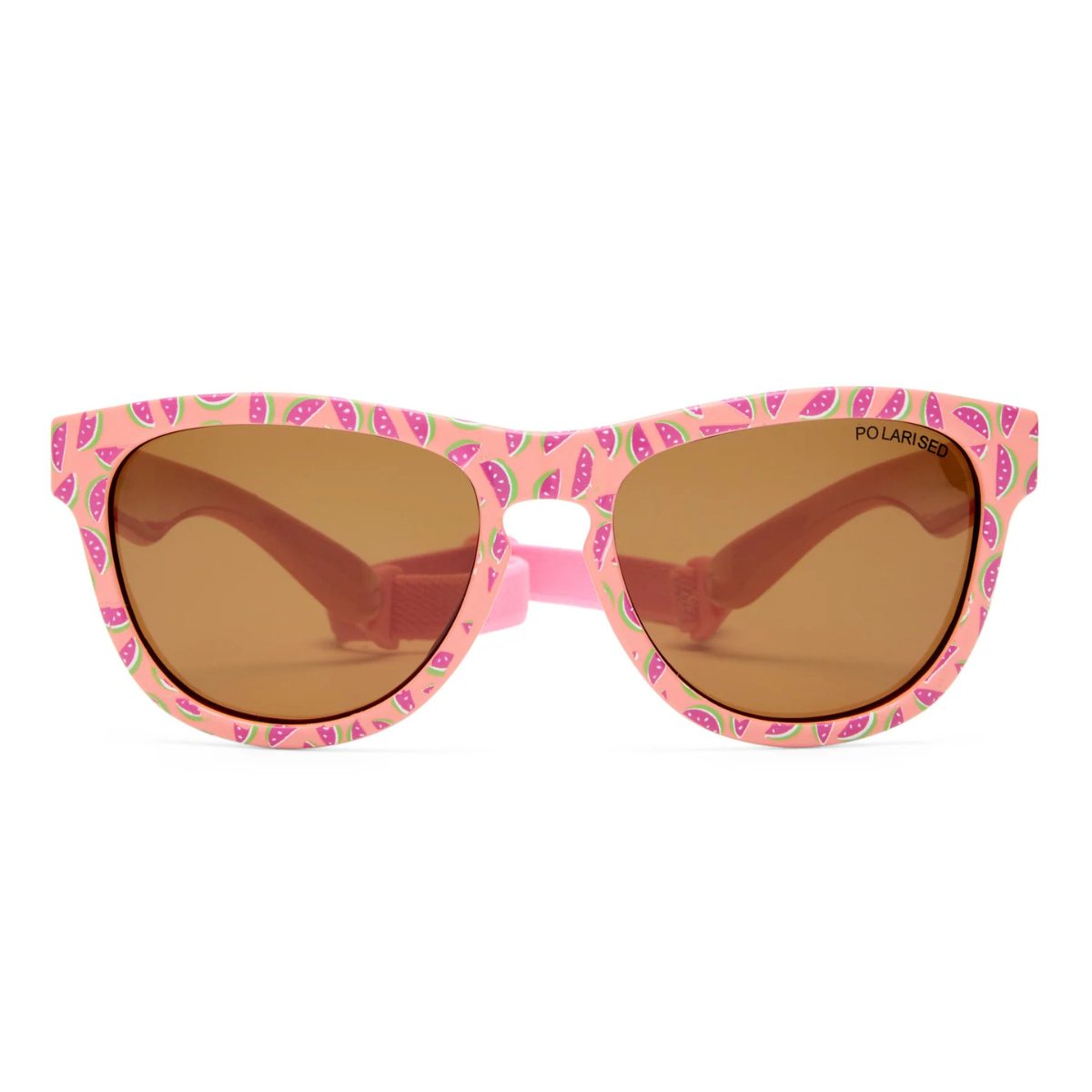 CC KIDS WEASEL TODDLER BLUSH 2545515 Watermelon pink sunglass culture kids polarised sunnies strap girls