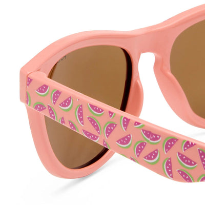 CC KIDS WEASEL TODDLER BLUSH 2545515 Watermelon pink sunglass culture kids polarised sunnies strap