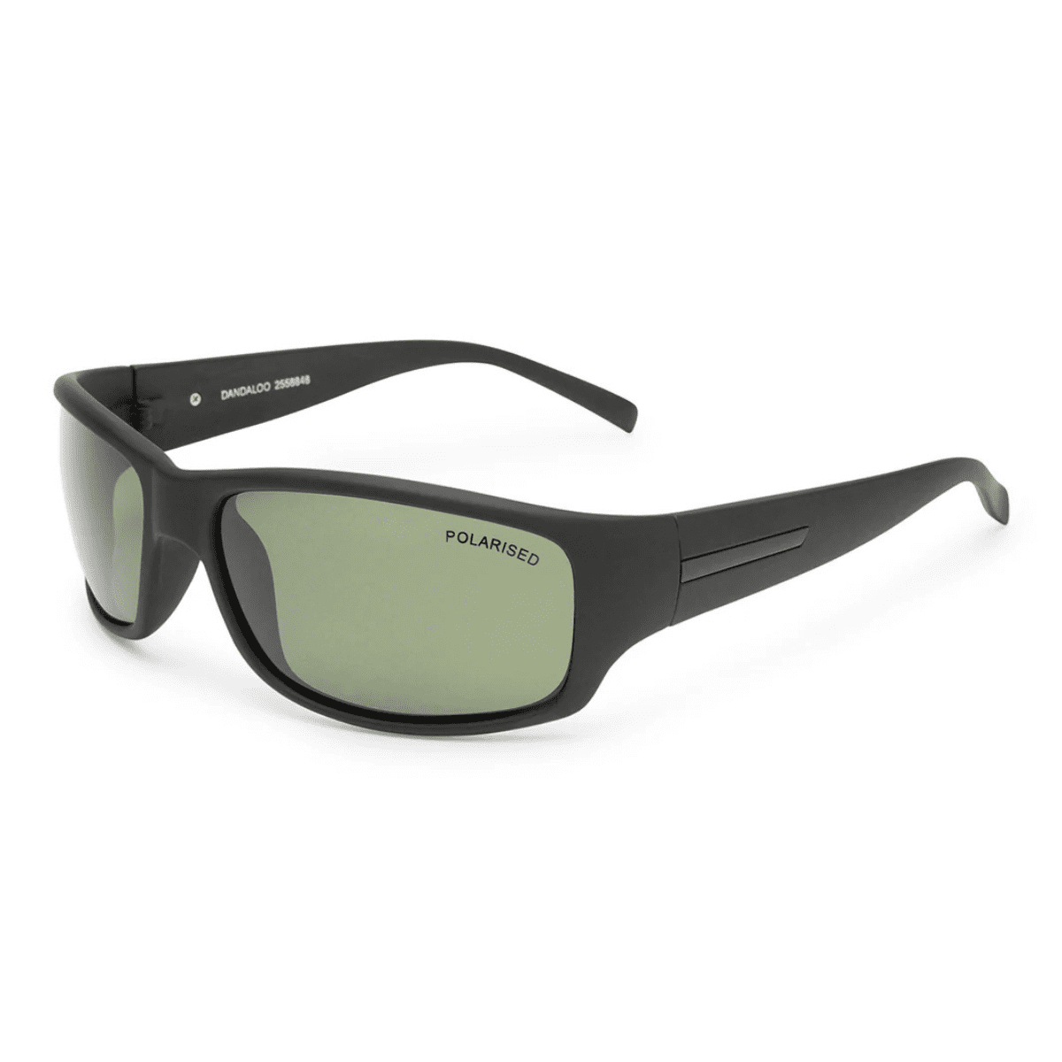 Cancer Council Dandaloo 2558848 Black/Khaki Polarised
