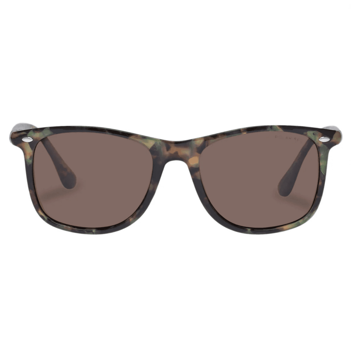 Cancer Council Enviro Khaki Tort 2359457 polarised square unisex sunglass culture front