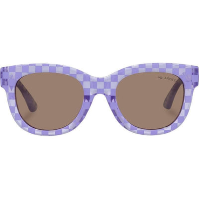 Cancer Council Kids Hamster 2445519 Lilac Check/Brown Polarised