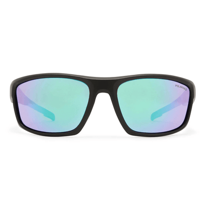 Cancer Council Kulnura 2558843 Black Mirror Blue Polarised sunglass culture front