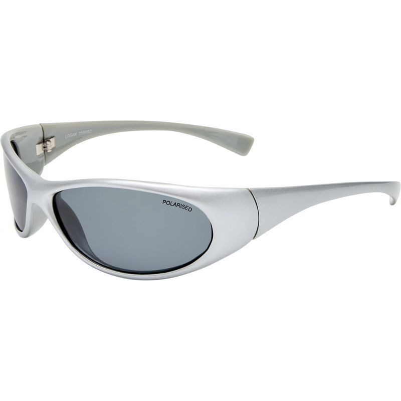 Cancer Council Logan 2558852 Metallic Silver/Smoke Polarised