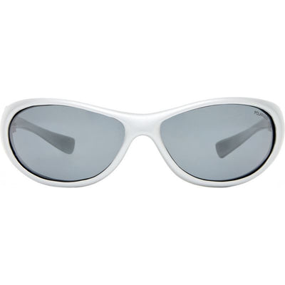 Cancer Council Logan 2558852 Metallic Silver/Smoke Polarised
