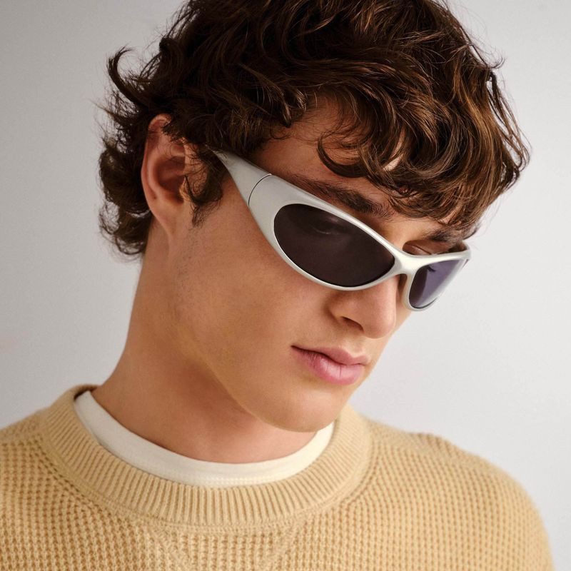 Cancer Council Logan 2558852 Metallic Silver/Smoke Polarised