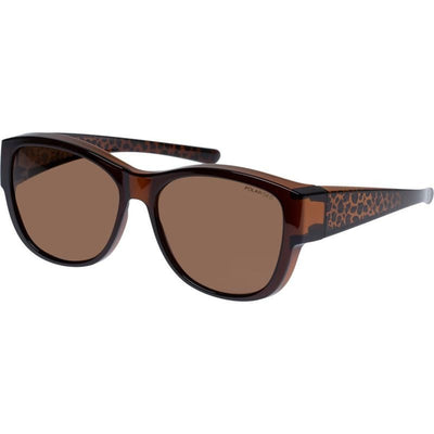 Cancer Council Samaria Fitover 2359400 Brown Leopard/Brown Polarised