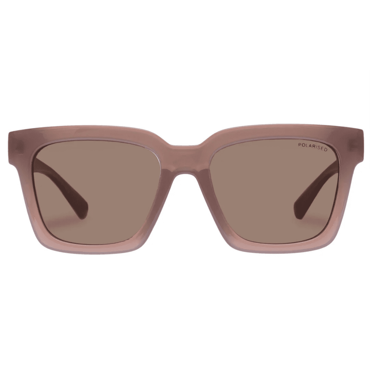 Cancer Council Springwood Hazelnut Polarised 2359485 large oversized square fashion classic womens sunglass culture front