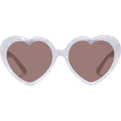 Cancer Council Kids Lovebird 2445509 Ivory Seashell/Brown Polarised
