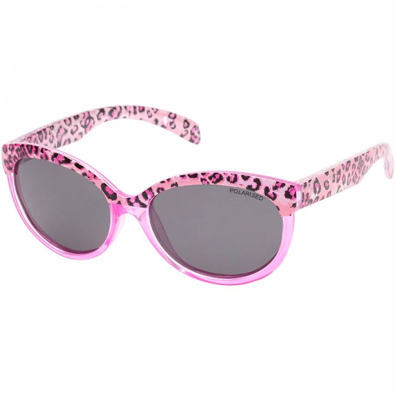 Cancer Council Kids Kitty K 2122952 Hot Pink Leopard/Smoke Mono Polarised