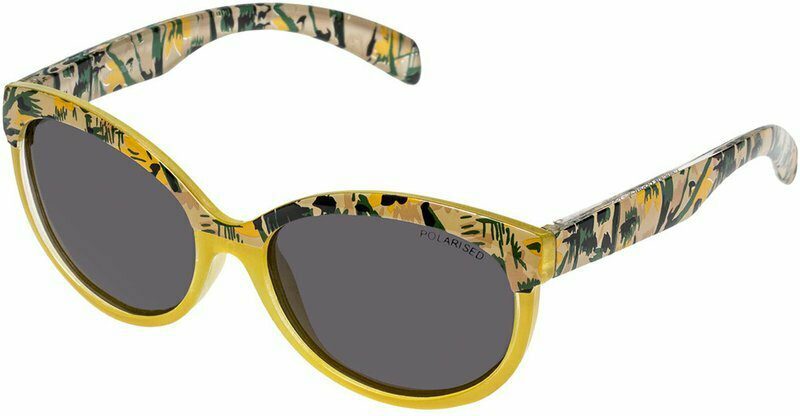 Cancer Council Kids Kitty K 2022934 Yellow Tropical/Smoke Polarised