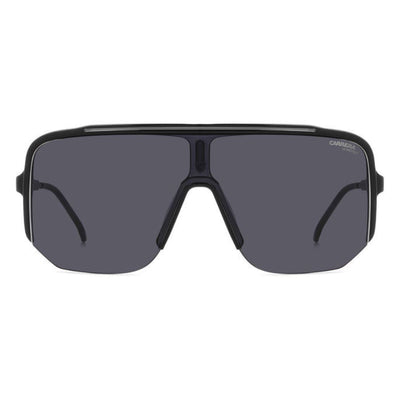 CARRERA 1060 08A 99 IR Black Grey Semi-Rimmless Shield Unisex Sunglass CultureFront