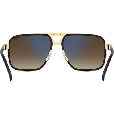 Carrera 1071/S Sunglasses Matte Black and Gold/Black Brown Green Gradient