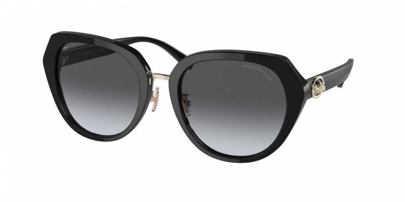 Coach HC8331 5002T3 55 Black/Dark Grey Gradient Polarised