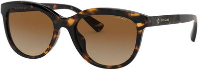 Coach HC8285U 5120T5 56 Brown/Brown Gradient Polarised