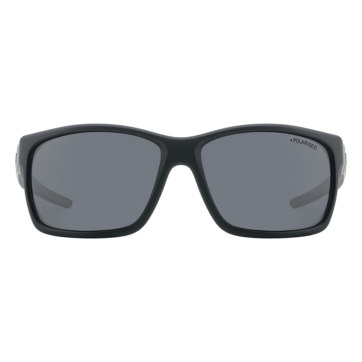 Dirty Dog Cosmic 53714 Black Grey Polarised Square mens sunglass culture front