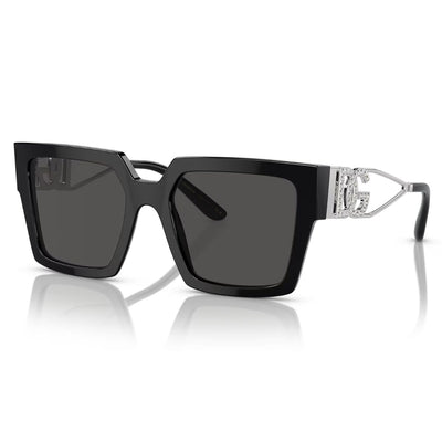 Dolce-and-gabbana-4446b-501-87-53-Black-Black-diamonte-silverfashion-classic-square-acetate-Sunglass-Culture-side