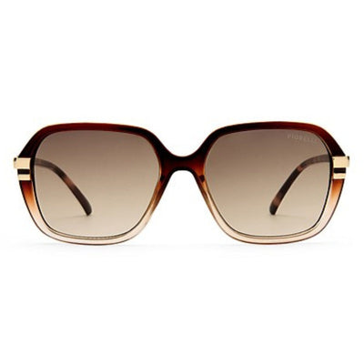 FIORELLI EMMANUELLA 2647340 BROWN sunglass culture coomera 1 oversized sunnies gold