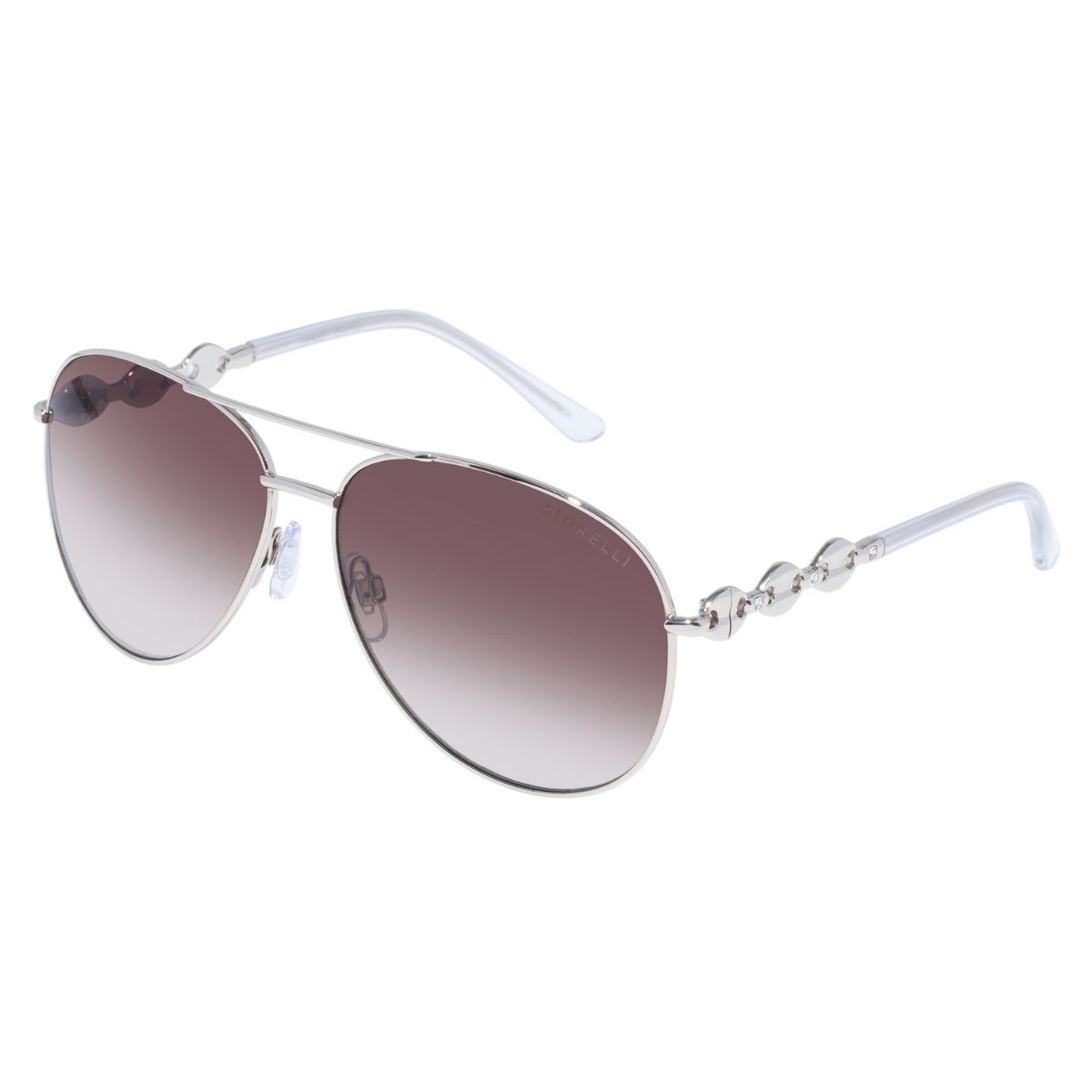 FIORELLI HAILEY 2447331 aviator sunglass womens gradient light gold