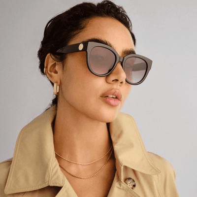 Fiorelli Frances 2547312 Black Smoke Gradient model sunglass culture