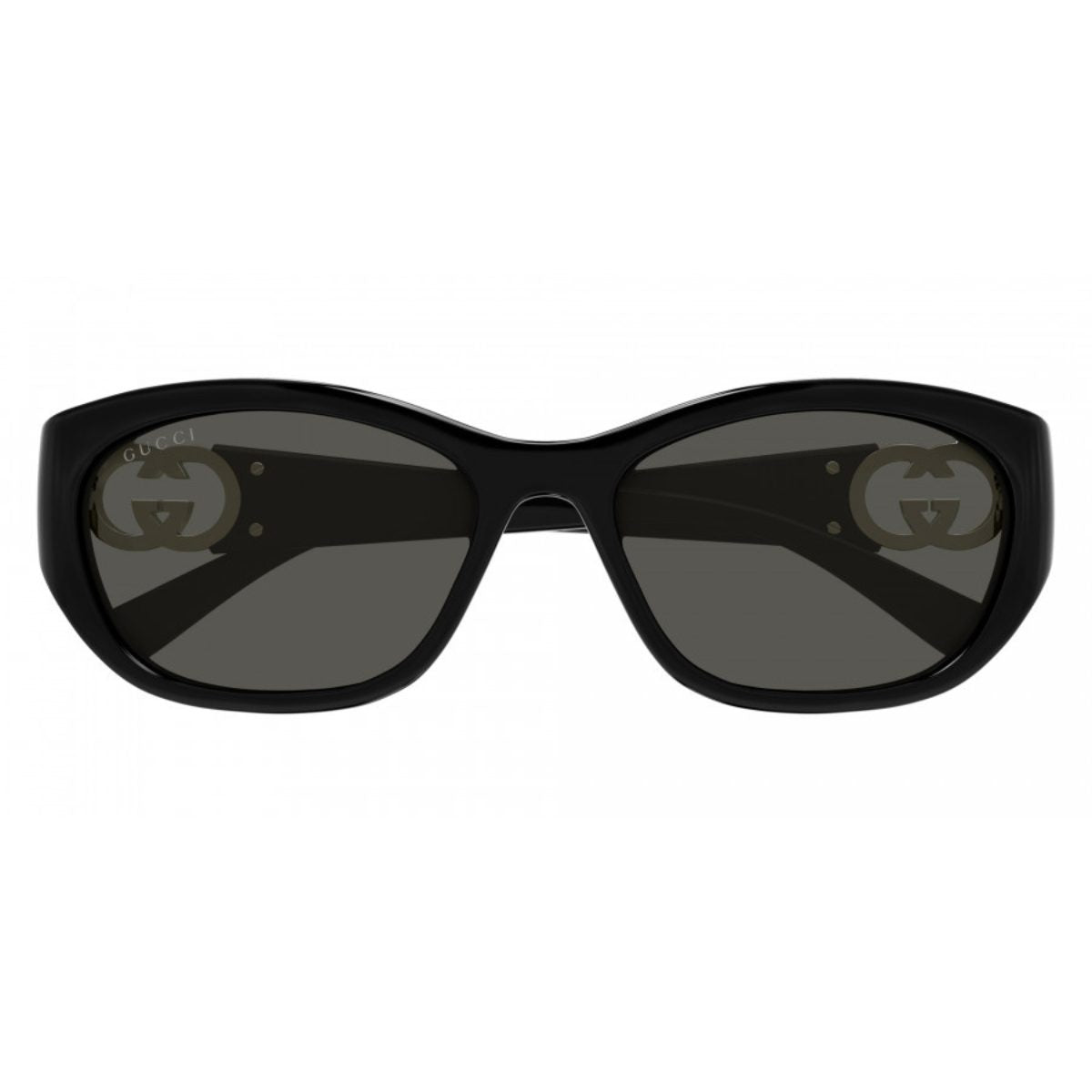 GUCCI GG1826K 001 57 16 140 BLACK GREY Sunglass Culture Luxury sunnies store online gold coast Coomera details silver folded