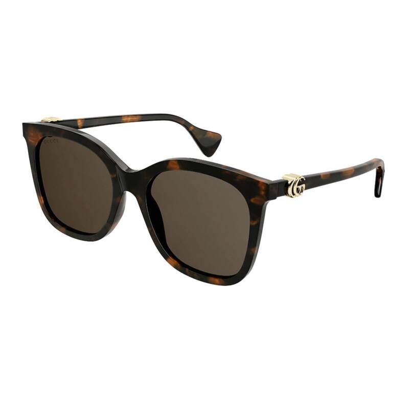 Gucci GG1071S 002 55 Havana/Brown Sunglass Culture Side
