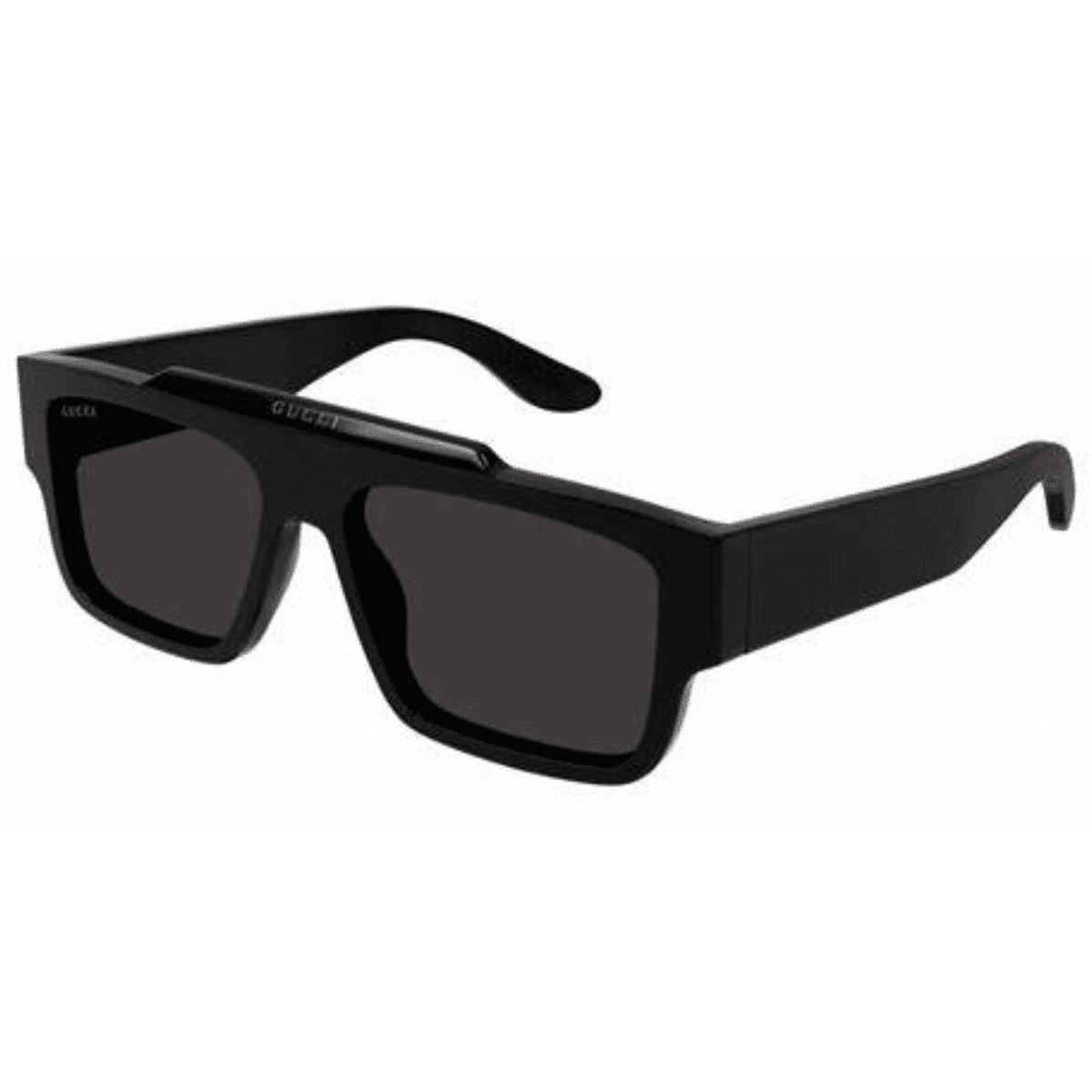 Gucci GG1460S 001 Black Shield sunglass culture side