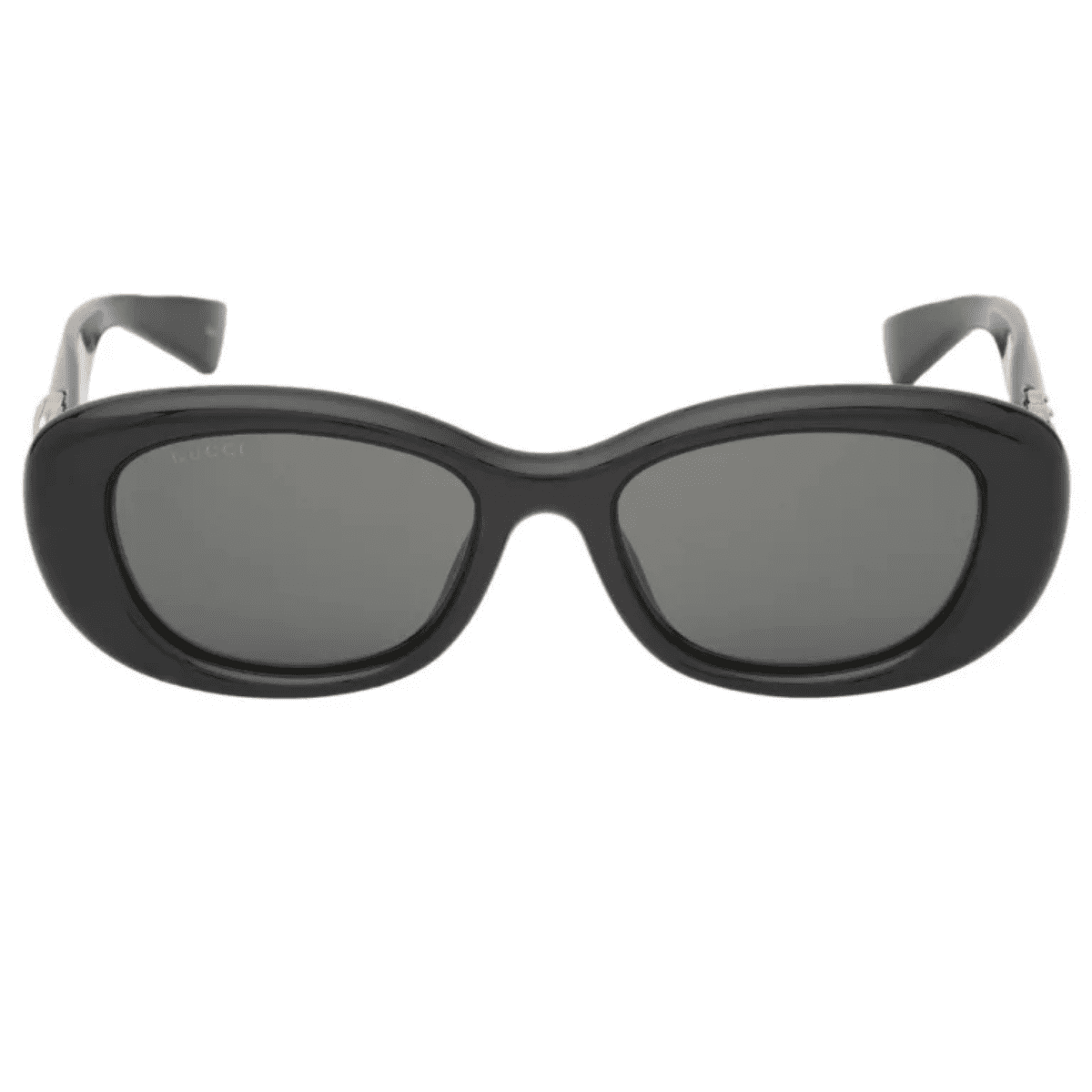 Gucci GG1829SK001 Black Black Grey chunky oval womens sunglass culture front