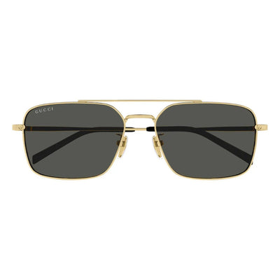 Gucci GG1957SA 001 gold grey Sunglass Culture Luxury sunnies store online gold coast Coomera