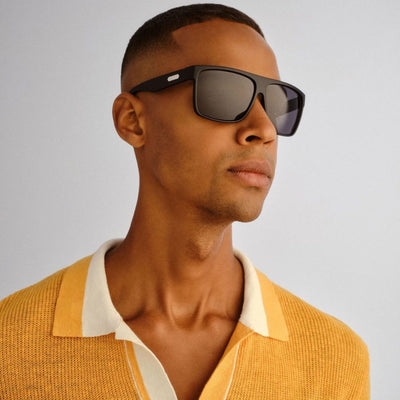 JUNEE 2558885 BLACK cc cancer council sunglass culture sunnies store online coomera qld matte black square model