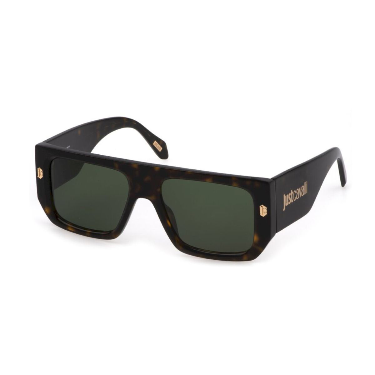 Just Cavalli SJC022 0722 56 Brown Tortoise/Green