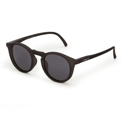 LEO SUN 3 YRS BLACK grey polarised kids sunglass culture side