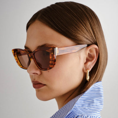 Le Specs Tranquil Turmoil 2429730 Woodstripe