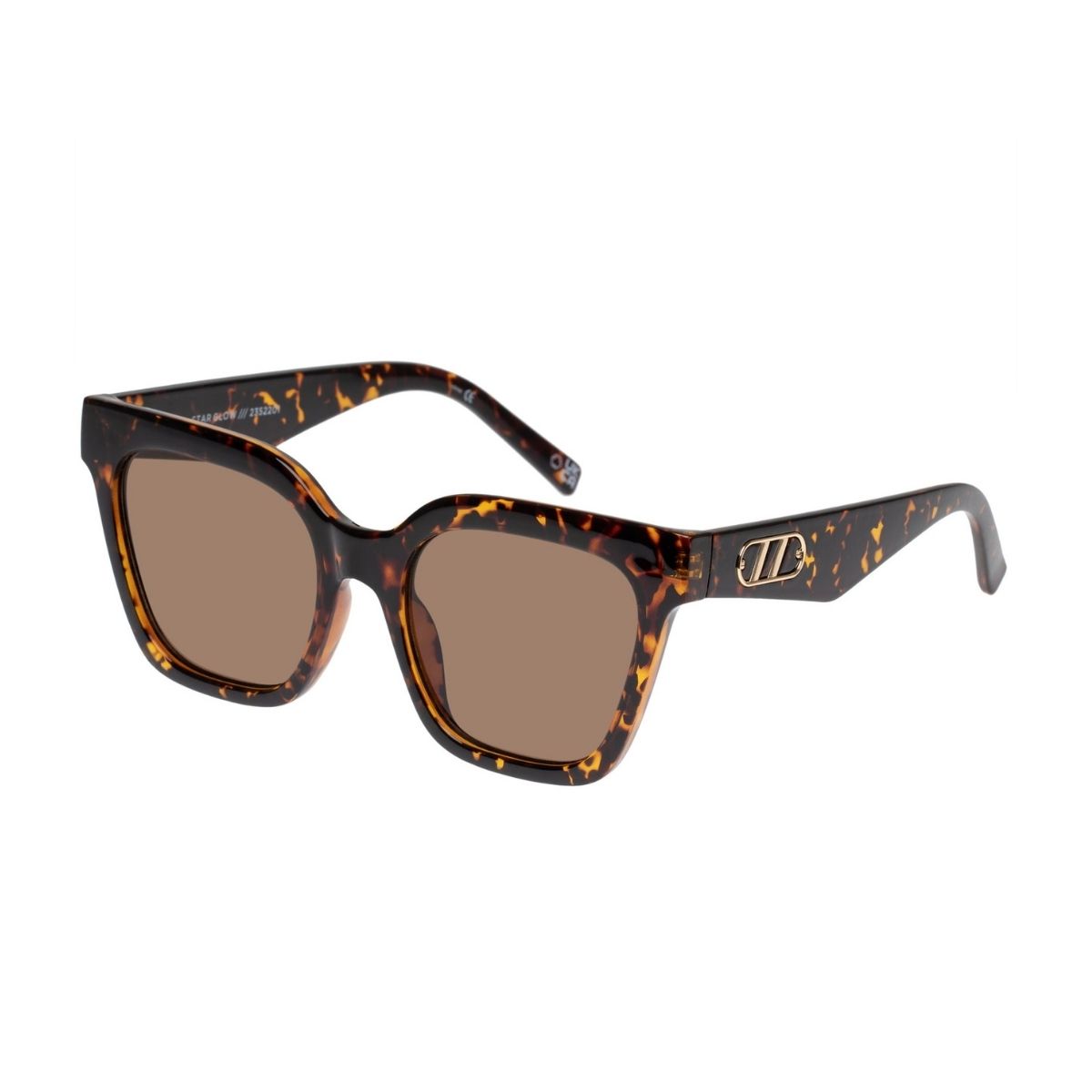 Le Specs Star Glow 2352201 Tortoise Brown Sunglass Culture Side