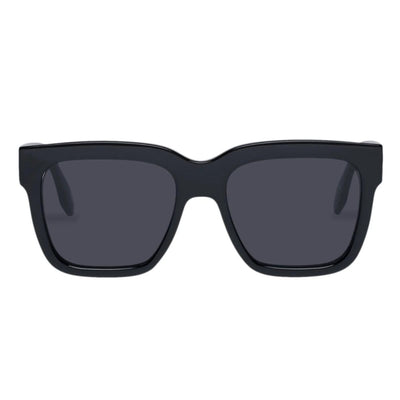 Le Specs Tradeoff 2329642 Black Unisex Sunglass Culture Front