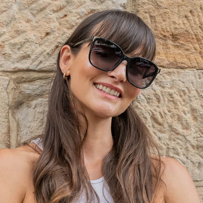 Locello Leticia II 3902B Black/Smoke Polarised