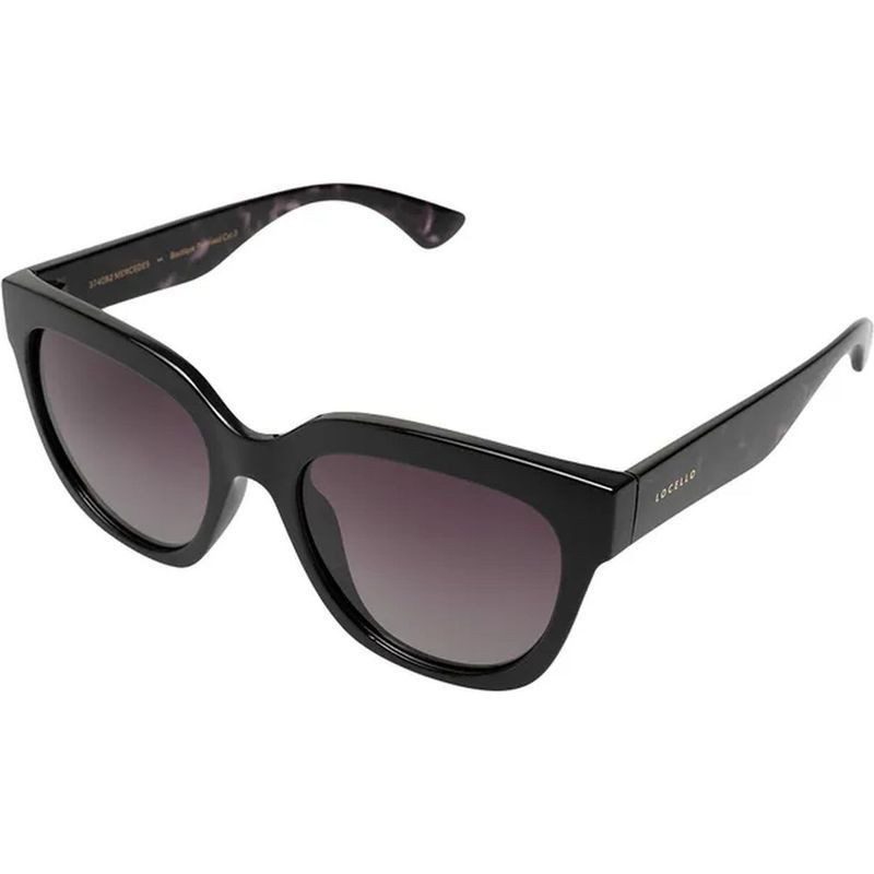 Locello Mercedes 3740B2 Black Purple Tort/Smoke Gradient Polarised