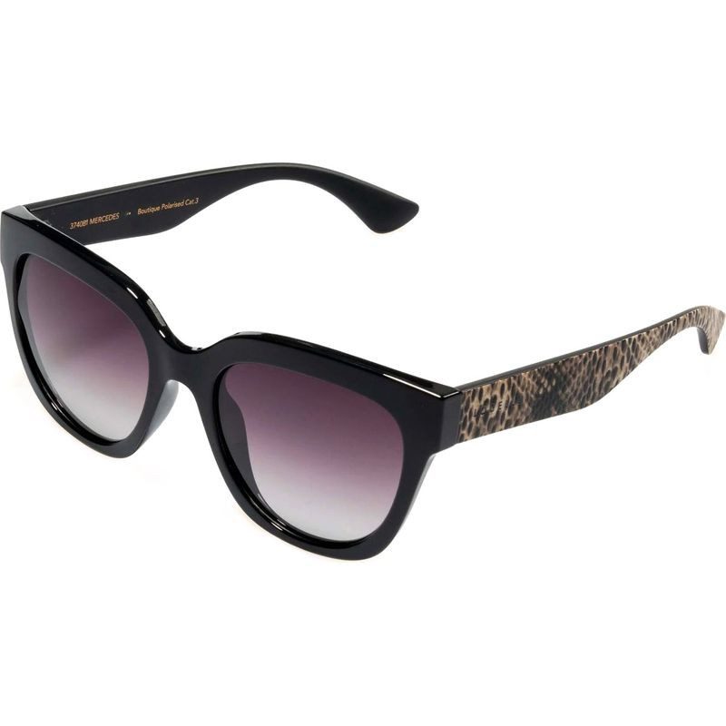 Locello Mercedes 3740B1 Black Snake Print/Grey Gradient Polarised