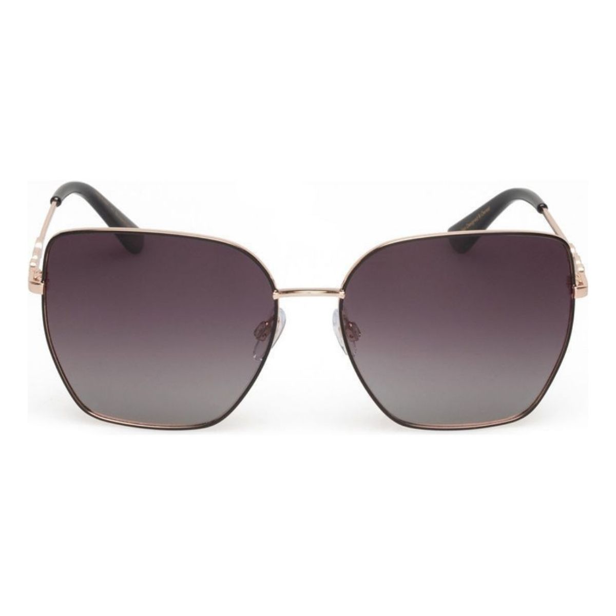 Locello Alana 3899B Black Gold/Smoke Polarised