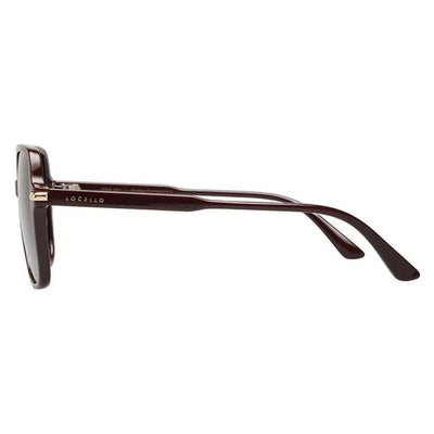 Locello Desi 3906R Dark Ruby Red/Smoke Gradient Polarised