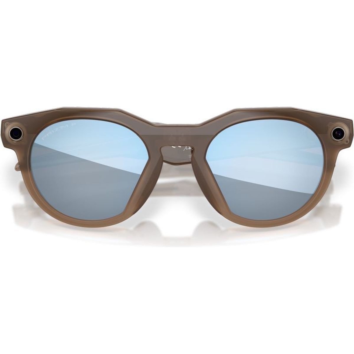 Oakley Meta AI Glasses Meta HSTN 8002 06 51 Brown Smoke/Prizm Deep Water Polarised