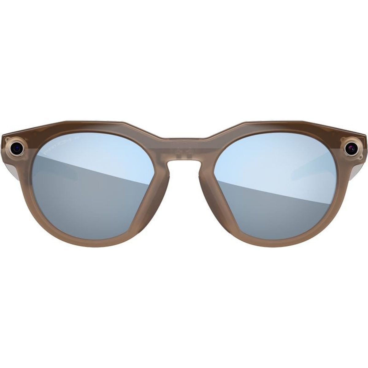 Oakley Meta AI Glasses Meta HSTN 8002 06 51 Brown Smoke/Prizm Deep Water Polarised