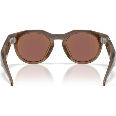 Oakley Meta AI Glasses Meta HSTN 8002 06 51 Brown Smoke/Prizm Deep Water Polarised