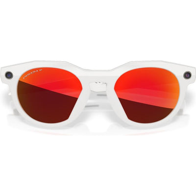 Oakley Meta AI Glasses Meta HSTN 8002 04 51 Warm Grey/Prizm Ruby