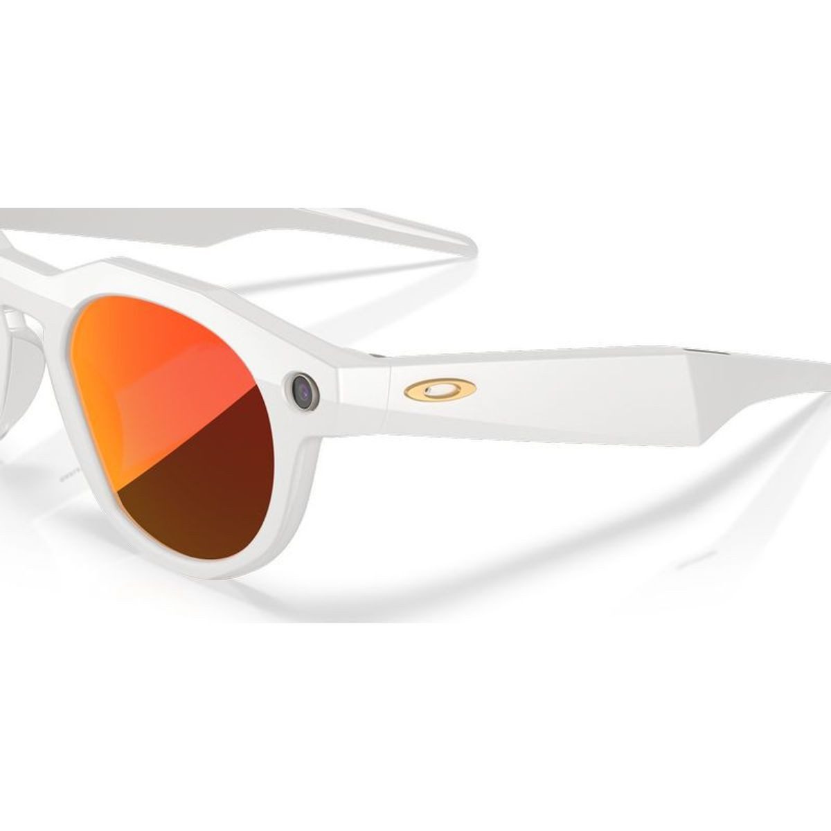 Oakley Meta AI Glasses Meta HSTN 8002 04 51 Warm Grey/Prizm Ruby