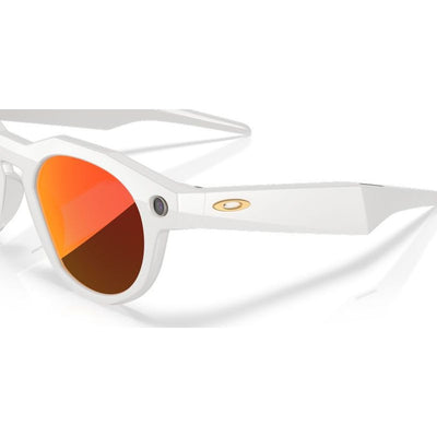 Oakley Meta AI Glasses Meta HSTN 8002 04 51 Warm Grey/Prizm Ruby